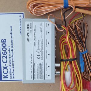 Alpine kcx-c2600b dual multi - camera interface